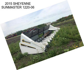 2015 SHEYENNE SUNMASTER 1220-06