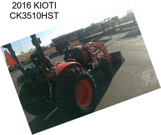 2016 KIOTI CK3510HST