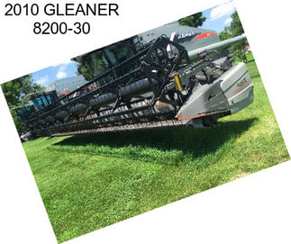 2010 GLEANER 8200-30
