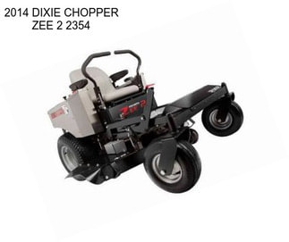 2014 DIXIE CHOPPER ZEE 2 2354