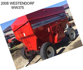 2008 WESTENDORF WW375