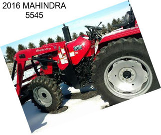 2016 MAHINDRA 5545