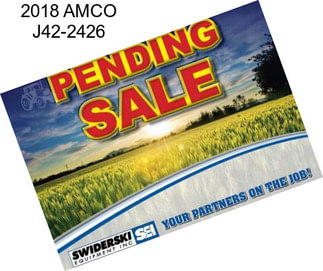 2018 AMCO J42-2426