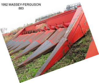 1992 MASSEY-FERGUSON 883