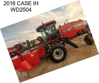 2016 CASE IH WD2504