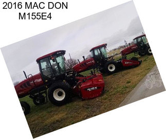 2016 MAC DON M155E4
