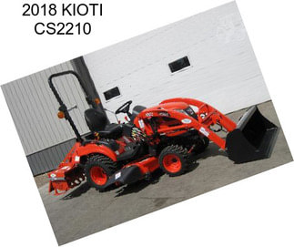 2018 KIOTI CS2210