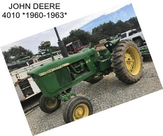 JOHN DEERE 4010 *1960-1963*