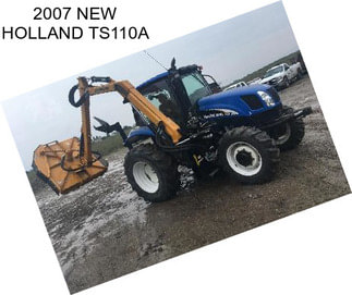 2007 NEW HOLLAND TS110A