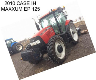 2010 CASE IH MAXXUM EP 125