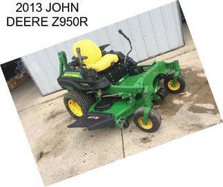 2013 JOHN DEERE Z950R