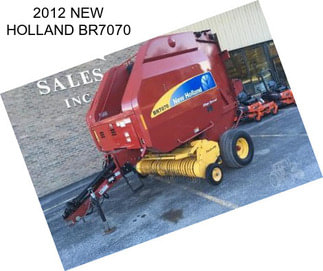 2012 NEW HOLLAND BR7070