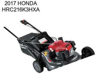 2017 HONDA HRC216K3HXA