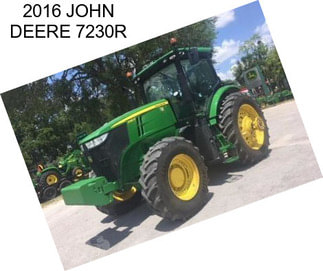 2016 JOHN DEERE 7230R