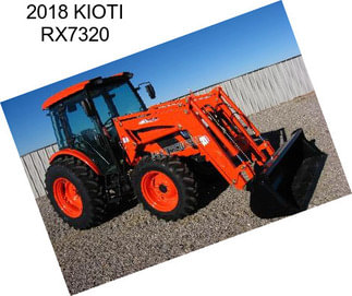 2018 KIOTI RX7320