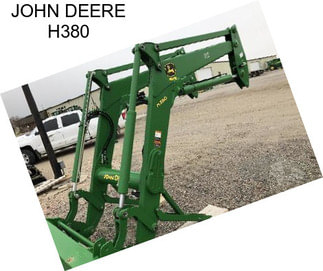 JOHN DEERE H380