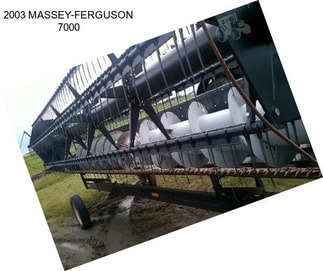 2003 MASSEY-FERGUSON 7000