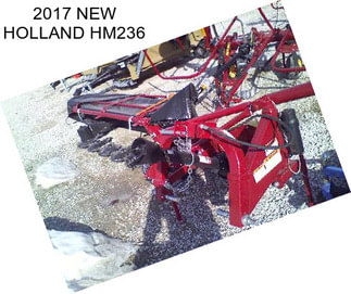 2017 NEW HOLLAND HM236