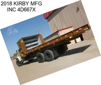 2018 KIRBY MFG INC 4D667X