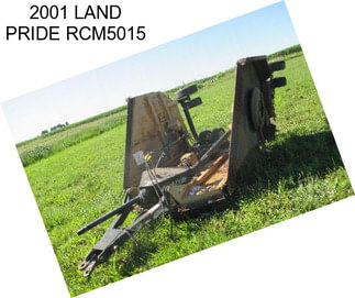 2001 LAND PRIDE RCM5015