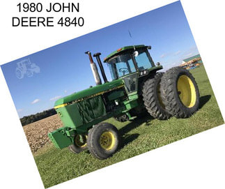 1980 JOHN DEERE 4840