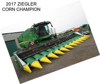 2017 ZIEGLER CORN CHAMPION