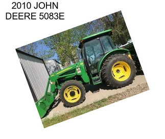 2010 JOHN DEERE 5083E