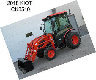 2018 KIOTI CK3510