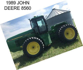 1989 JOHN DEERE 8560