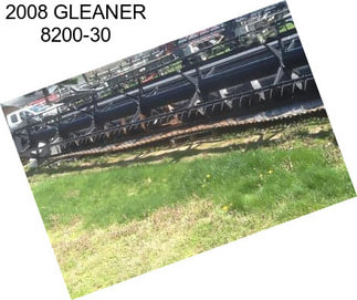 2008 GLEANER 8200-30