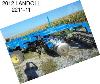 2012 LANDOLL 2211-11