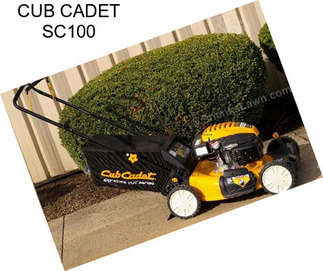 CUB CADET SC100