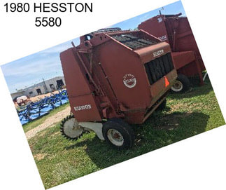 1980 HESSTON 5580