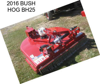 2016 BUSH HOG BH25