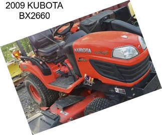 2009 KUBOTA BX2660
