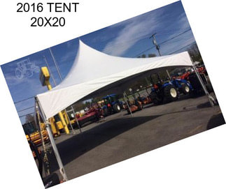 2016 TENT 20X20