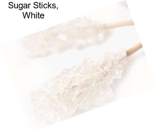 Sugar Sticks, White