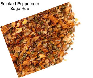 Smoked Peppercorn Sage Rub