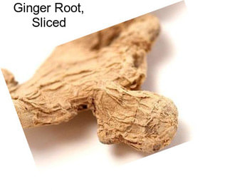 Ginger Root, Sliced