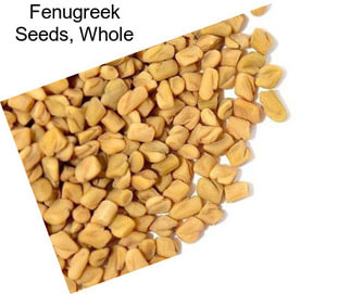 Fenugreek Seeds, Whole