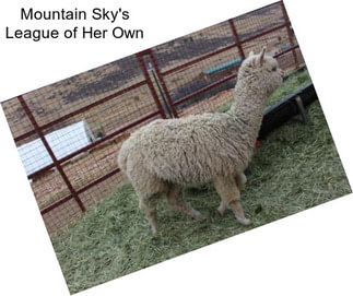 Mountain Sky\'s League of Her Own