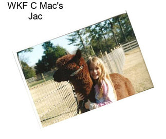 WKF C Mac\'s Jac