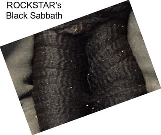 ROCKSTAR\'s Black Sabbath