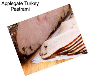 Applegate Turkey Pastrami