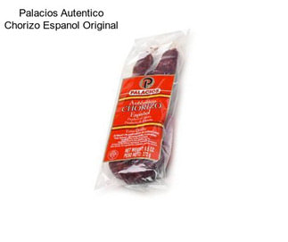 Palacios Autentico Chorizo Espanol Original