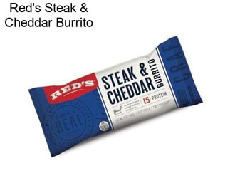 Red\'s Steak & Cheddar Burrito