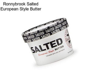 Ronnybrook Salted European Style Butter