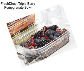 FreshDirect Triple-Berry Pomegranate Bowl