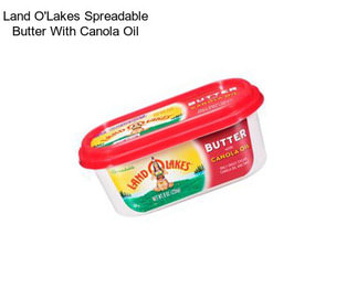 Land O\'Lakes Spreadable Butter With Canola Oil