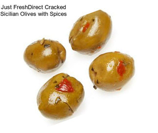 Just FreshDirect Cracked Sicilian Olives with Spices